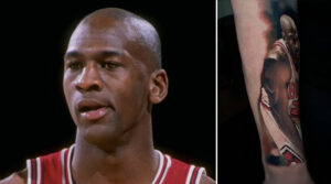 NBA – Un fan dévoile son incroyable tatouage de Michael Jordan