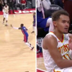 NBA – Trae Young prend feu et cartonne face aux Pistons