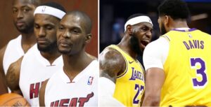 NBA – LeBron pointe la différence entre le Big Three du Heat et son duo avec Davis