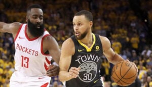 NBA – Steve Kerr explique pourquoi il ne veut pas s’inspirer de James Harden pour Steph Curry