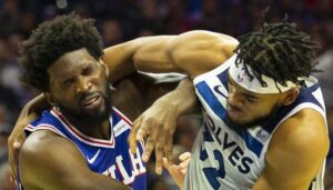 NBA – Les suspensions sont tombées pour Joel Embiid et Karl-Anthony Towns