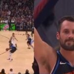 NBA – La grosse réaction de Kevin Love au premier 3 points en carrière de Tristan Thompson