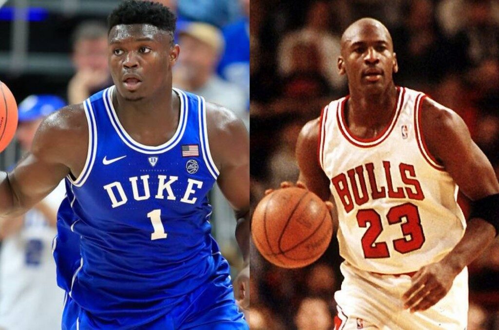 michael jordan on zion williamson