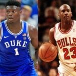 NBA – Zion explique pourquoi Michael Jordan est son idole