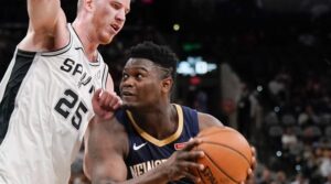 NBA – Un premier double-double pour Zion Williamson !