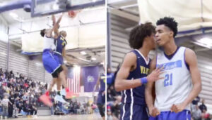 HS/NBA – Emoni Bates, 15 ans et future superstar, assassine un adversaire !