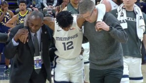 NBA – Petite frayeur pour Ja Morant face aux Pacers