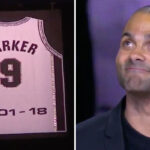 NBA – Le maillot de Tony Parker officiellement retiré, dans une grande émotion