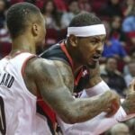 NBA – Damian Lillard réagit à l’arrivée de Carmelo Anthony