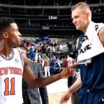 NBA – Kristaps Porzingis très élogieux envers Frank Ntilikina