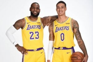 NBA – Kyle Kuzma voit 4 Hall of Famers aux Lakers