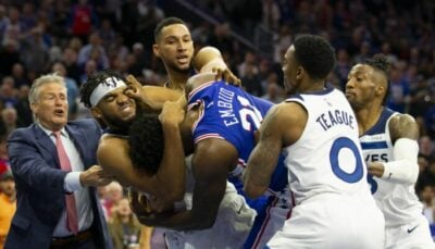 NBA – Jared Dudley parierait gros sur un combat entre Embiid et Towns