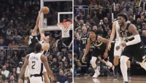 NBA – Le gros poster d’anniversaire de Giannis sur la tête des Clippers