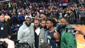 NBA/High School – Bronny James devient MVP devant un LeBron excité !