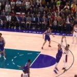 NBA – Carmelo Anthony tente un tir clutch… Rudy Gobert le contre !