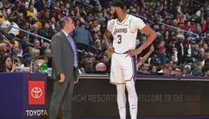 NBA – Frank Vogel « très anxieux » face à la situation d’Anthony Davis