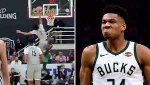 HS/NBA – Le petit frère de Giannis postérisé face à l’équipe de Bronny James !