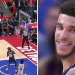 NBA – Lonzo craque sur un alley-oop… et préfère en rire