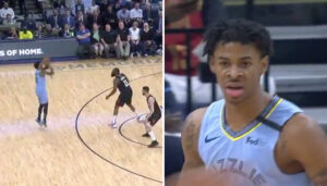 NBA – Ja Morant marque sur la tête de James Harden et le trashtalk en mode patron !