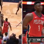 NBA – Zion Williamson prend complètement feu dans le dernier quart-temps !