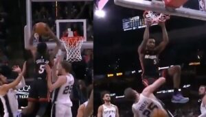 NBA – L’énorme putback de Derrick Jones Jr