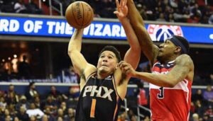 NBA – Malheureuse première depuis 35 ans pour Booker et Beal