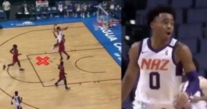 NBA – Jalen Lecque aka « Baby Westbrook » sort un poster des plus hallucinants