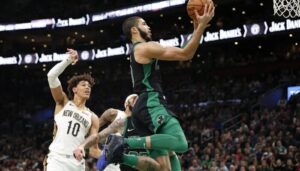 NBA – Career-high et ligne de stats unique dans l’histoire pour Jayson Tatum !