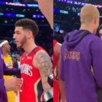 NBA – La scène étrange entre Kyle Kuzma et Lonzo Ball après le match