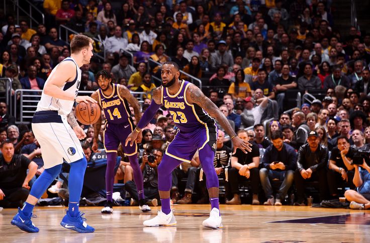 duel entre luka doncic et lebron james