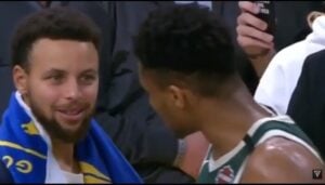 NBA – La phrase pleine d’ambiguïté de Steph Curry à Giannis Antetokounmpo