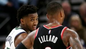 NBA – Passe d’armes entre Donovan Mitchell et Damian Lillard sur Twitter après l’incident !