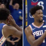 NBA – Joel Embiid humilie les Hawks en dansant après son career-high!