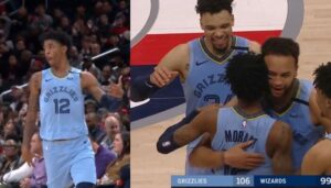 NBA – Premier triple-double en carrière pour Ja Morant… et un dagger venu d’ailleurs !