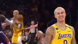 NBA – Le shoot invraisemblable de Kyle Kuzma