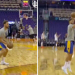 NBA – Klay Thompson enchaîne les missiles à l’entraînement des Warriors