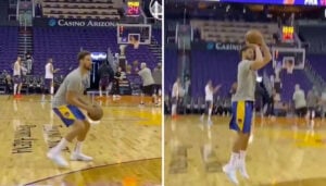 NBA – Klay Thompson enchaîne les missiles à l’entraînement des Warriors