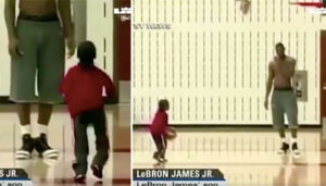 NBA – Une superbe vidéo de LeBron et Bronny, 4 ans, refait surface