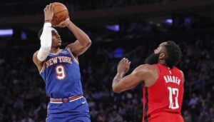 NBA – James Harden cible un joueur des Knicks en particulier après la défaite