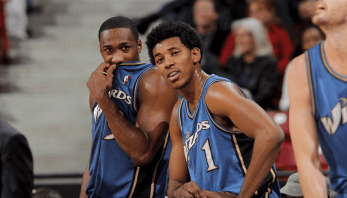 Gilbert Arenas a réservé un accueil dégoutant à Nick Young