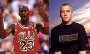 NBA – Comment Eminem a été ultra-gênant pour sa première avec Michael Jordan