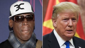 NBA – La réponse astucieuse de Dennis Rodman à Donald Trump