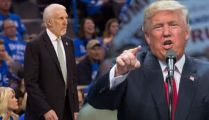 NBA – Gregg Popovich imite et trolle… Donald Trump