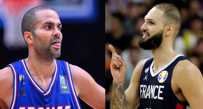 Tony Parker et Evan Fournier