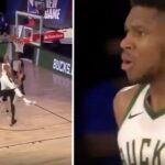 NBA – De retour depuis 3mn, Giannis envoie un poster… gâché par l’arbitre !