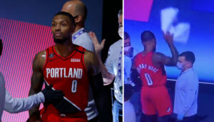 NBA – La colère de Damian Lillard au moment de quitter le parquet