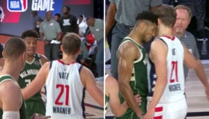 NBA – Giannis craque et assène un coup de boule à un adversaire !