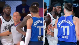 NBA – Echange tendu entre Luka Doncic et Montrezl Harrell !