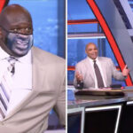 NBA – Shaq se pointe avec un masque WTF… et trolle Charles Barkley