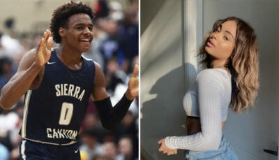 NBA – Bronny claque un windmill surpuissant… et se fait chauffer par un top model !